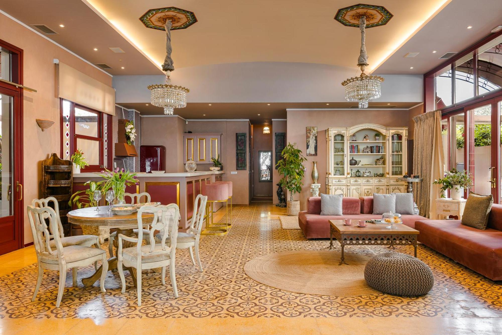 Scorpios Mansion / Downtown Skala / Seaside Villa Eksteriør bilde